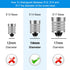 E14 LED Bulb, 4W Replacement for Whirlpool Freezer Light, Daylight White 5000K, 120V, 2 Pack