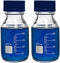 Karter Scientific 250ml Glass Round Media Storage Bottles with GL45 Screw Cap, Pack of 2