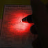 Light Up Ballpoint Pen with Light, Bright LED Flashlight Pens for Writing in the Dark, 3 Pack Penlight - Red Light