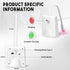LAVAED 2 Pack Toilet Night Lights - 16 Color Changing, Motion Sensor Activated LED Projection Nightlight