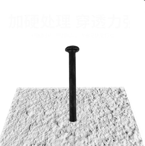 50pcs Hardware Nails 1.2 inch Length, Carbon Steel Point Tip Wall Cement Masonry Nails for Woodworking