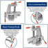 Mini Jeweler Table Clamp, Small Hobby Bench Vise for Woodworking and Metalworking Crafts