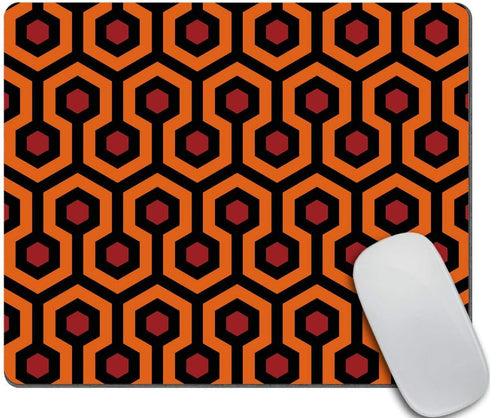 The Shining Overlook Hotel Carpet Rectangle Mouse Pad, Customized Non-Slip Rubber Gaming Mousepad