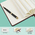 Journal Notebook (A5-Lined, Brown), 192 Pages, Medium 5.7 x 8.3 inches, 80 gsm Thick Paper, Hardcover