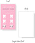 Lashicorn 50 Pack 2x3.5" inch Teeth Whitening Loyalty Reward Cards | | Size Business Card | Matches Teeth Whitening