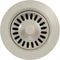 Houzer 190-9566 Speckled Granite Disposal Flange for 3.5-Inch Drain Openings in White