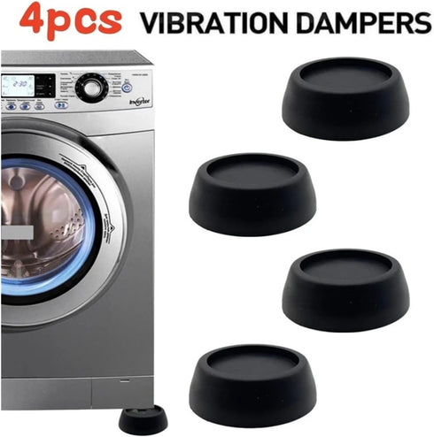 X psblty 4Pcs Furniture(4PCS Washing Machine Anti Vibration Pads Rubber Feet Legs Mat Anti-Vibration Pad Universal