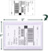 Clear Packing List Envelopes, 6''x9'' Top Loading Shipping Label Envelopes, Adhesive Pouches for Shipping (500pcs)