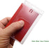 Fallen One 2 Pack Hard Plastic ID Card Badge Holder, Vertical with Thumb Slots