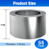 Zinc Metal Strip for Roof Moss - 55 Feet x 2.5 Inches Metal Flashing to Prevent Roofing Stains