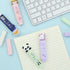Cute 4 Pcs Retractable Rubber Eraser with 4 Refills, Astronaut Peach Girl Unicorn Panda for Kids School Supplies