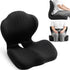 kegliik Ergonomic Seat Cushion, Coccyx Cushion for Tailbone Pain Relief, Memory Foam Office