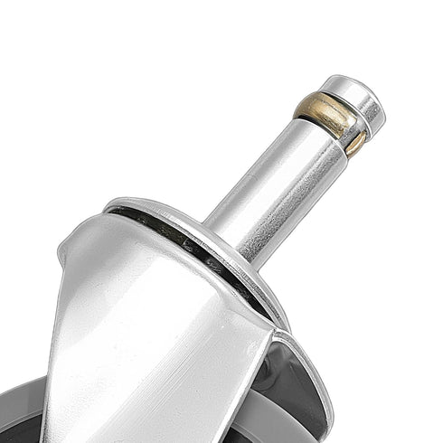 HOZEON 8Pcs 3 Inch Carts,880Lbs Swivel Stem Caster,TPR Stem Casters,Heavy Duty TPR Stem Casters Replacement Caster