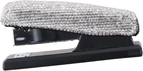 Rhinestone Crystal Stapler, Diamond Office Duty Stapler, Stylish Bling Machine, Pretty Desk Accessory Kit