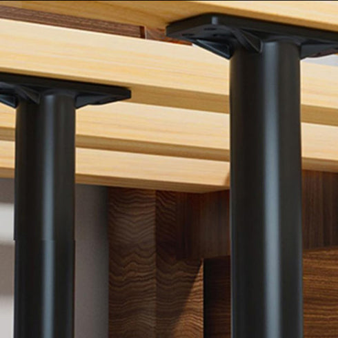 2pcs 20-37cm, Luxshiny Adjustable Plastic Furniture Legs for Bed Frame Support, Telescopic Height Waterproof Cabinet