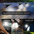 800lm 1 Pack Clip on Solar Lights Outdoor Waterproof, Motion Sensor Lights, LED Camping Tent Lantern,Wall Lights