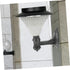 2 Pack Solar Wall Light Holders Plastic Seat Industrial Lamp Holder Wall Sconce Bracket