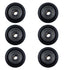 3D Printer V Slot Wheel SQXBK, 6PCS Gantry Wheel, POM Polycarbonate Roller for Ender 3, CR10, Artillery Sidewinder
