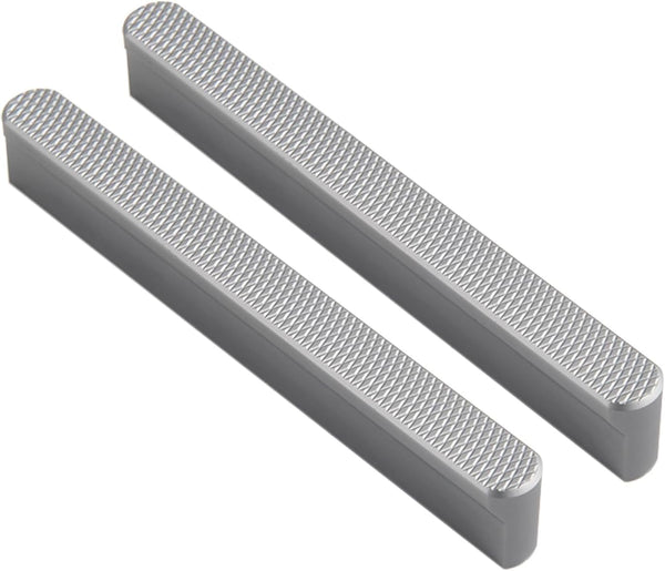 VENEST 2 Pack Embossed Furniture Handles Gray Cupboard Handles Solid Bedside Table Handles