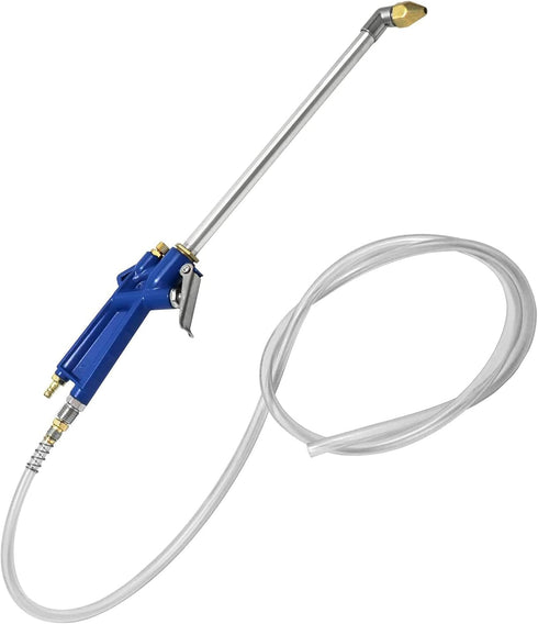 Air Blow Gun Pneumatic Engine Cleaning Gun with 40 in Hose, Easy to Clean Narrow Spaces like Deck and Wheels