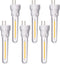 DGE S14 Replacement LED Bulb, 6 Pack, 1.5 Watt LED Replacement Light Bulb, Shatter-Proof and Waterproof IP65
