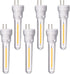 DGE S14 Replacement LED Bulb, 6 Pack, 1.5 Watt LED Replacement Light Bulb, Shatter-Proof and Waterproof IP65