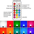 LED Light Bulbs 70W Equivalent, RGB Color Changing Light Bulb, 2 Moods/Memory/Sync/Dimmable, A19 E26 Screw Base, Timing Remote Control Included (Pack of 4) by Yangcsl