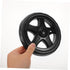 2pcs Cabilock Heavy Duty Grocery Trolley Replacement Wheels Climbing Cart Casters for Laundry Rolling Cart Stairs