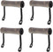Crapyt Hardware Handle Pull for Trays, Wooden Serving Tray Handles with Screws,