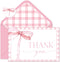 JarThenaAMCS 50Pcs Pink Bow Thank You Cards with Envelopes Stickers Greeting Card