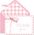 JarThenaAMCS 50Pcs Pink Bow Thank You Cards with Envelopes Stickers Greeting Card