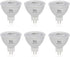 Simba Lighting LED MR16 3.5W 12V Light Bulb - 6 Pack 20W Halogen Replacement for Landscape, Accent, Track Lights
