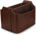 Londo Leather Remote Control Organizer and Caddy - Includes Tablet Slot