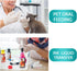 10 Pack 10ml Syringe for Liquid Measurement, Oral, Scientific Labs, Dispensing with Cap, 10cc Syringes