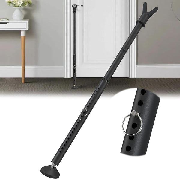Sliding Glass Door Lock & Door Stoppers Security Bar Keep Your Home