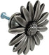 4 Pcs Retro Flower Knobs: Unique Single Hole Drawer Cabinet Handle Hardware for Closet, Cupboard, Furniture Decoration