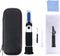 VGVGV Brix Refractometer, Handheld 0-100% Salinity Aquarium Refractometer 1.000-1.070SG Salinity Seawater Salinometer for