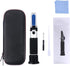 VGVGV Brix Refractometer, Handheld 0-100% Salinity Aquarium Refractometer 1.000-1.070SG Salinity Seawater Salinometer for