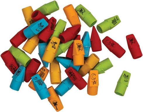 Raymond Geddes Pete The Cat Cap Erasers, Bag of 100
