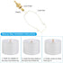 PATIKIL 22 45mm 3 Set x Lamp Finials Caps Knob, Solid Brass Lamp Shade Top Decoration Screw Cap Nuts with Brass