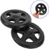 2pcs Alipis Heavy Duty Grocery Trolley Wheels Compact Stair Friendly Rolling Cart Replacement Casters for Shopping
