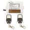 DieseRC 2 Channels Wireless Relay Remote Control Switch, 433Mhz RF AC 110V 120V 220V 240V, 10A Relay Receiver
