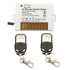 DieseRC 2 Channels Wireless Relay Remote Control Switch, 433Mhz RF AC 110V 120V 220V 240V, 10A Relay Receiver