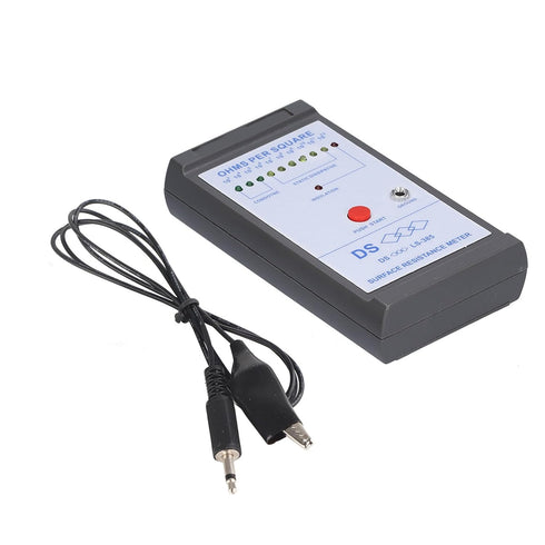 Surface Resistance Meter, Digital Earth Tester, Insulation Resistance Tester, Anti Static Table Mat Tester, Surface