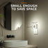 Wall,5000K Hallway/Stairway/Bathroom/Bedroom/Kitchen,2 Packs Midea Night Lights Plug Into Night Light with Dusk to Dawn