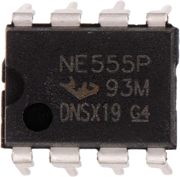 BOJACK NE555 Timer IC NE555P Pulse Generator DIP-8, Pack of 50 pcs