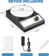 Magnetic Stirrer Magnetic Stir Plate, 3000RPM Lab Stirrers with Stir Bar, Max Stirring Capacity 3000mL