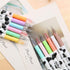Yansanido 12 Colors Kawaii Cow Design Gel Pen, Office School Home Travel Gift for Friends and Students