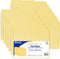 BAZIC Manila File Folder, 1/3 Cut Letter Size, 12-Count for Organizing Filing Document Storage