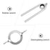 Operitacx 2pcs Wrench Sink Wrench, Knurling Tool for Faucet Maintenance, Multi-Function Joint Pliers for Home Use